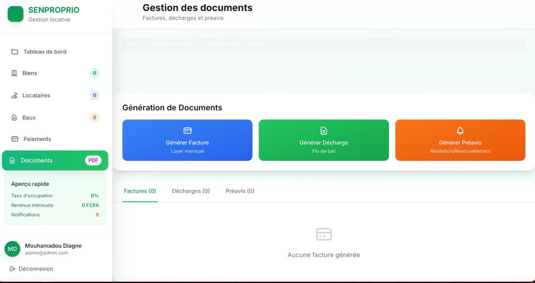  - Gestion immobilière